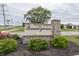 Brandywine community entrance sign surrounded by lush green landscaping on a sunny day at 1863 River Birch Dr, Greenfield, IN 46140