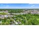 Overhead shot showcasing a residential area, blending natural landscapes with urban development at 2414 N Blaine St, Muncie, IN 47303