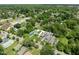 Aerial view of neighborhood highlighting multiple homes and lush greenery at 2417 N Rural N Ave, Indianapolis, IN 46218