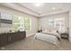 Spacious main bedroom with two windows and neutral decor at 2417 N Rural N Ave, Indianapolis, IN 46218
