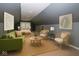 Bright and airy bedroom featuring an eclectic mix of modern and bohemian decor and furniture at 3602 N Colorado Ave, Indianapolis, IN 46218