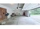 Spacious garage featuring ample storage, high ceilings, and an automatic door opener at 404 Joseph Way, Carmel, IN 46032