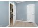 Hallway with access to kitchen, and another room plus closet on the right at 4325 Norwaldo Ave, Indianapolis, IN 46205