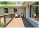 This outdoor living space provides room for outdoor seating and relaxing with friends at 6799 Lakeshore Dr, Avon, IN 46123