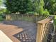Spacious wooden deck with lattice railing, perfect for outdoor gatherings at 7015 Westlake Rd, Indianapolis, IN 46214