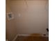 Unfinished laundry room with flooring at 708 Mountain Pine Dr, Greenwood, IN 46143