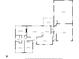 Detailed floor plan showing layout of bedrooms, bathrooms, kitchen, living spaces, garage, and workshop at 7380 N State Road 267, Brownsburg, IN 46112