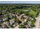Aerial view of home and neighborhood close to Garfield Park at 920 E Tabor St, Indianapolis, IN 46203