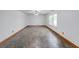 Bright bedroom with neutral walls, a window, and neutral tile flooring at 1199 Oak Leaf Rd, Franklin, IN 46131