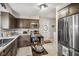 Functional kitchen features stainless appliances and bright lighting at 1240 Hamilton Dr, Noblesville, IN 46060