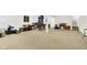 Expansive basement area, perfect for customizable living or storage space at 14492 Allison Dr, Carmel, IN 46033