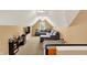 Large bonus room offering neutral walls, carpet, and a sectional couch at 14492 Allison Dr, Carmel, IN 46033