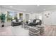 Comfortable living area with modern furniture, neutral tones, and an open layout at 2105 Mayfair Dr, Indianapolis, IN 46260