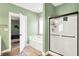This bathroom features a jetted tub, glass shower and bright vanity lights at 241 Liberty Blvd, Mooresville, IN 46158