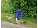 Freedom Trail Park sign detailing park rules and information amidst lush greenery at 412 Sonhatsett Dr, Westfield, IN 46074