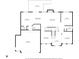First floor plan details the layout of the Kitchen, Gathering Room, Living Room, Office, and Garage at 6168 Pine Bluff Dr, Avon, IN 46123