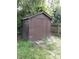 Outdoor shed for storage and lawn equipment at 764 Haugh St, Indianapolis, IN 46222