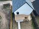 Aerial view of back entrance with deck and steps at 811 E Minnesota St, Indianapolis, IN 46203