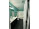 Clean bathroom featuring modern fixtures, sleek hardware and plenty of counter space at 892 Millbrook Dr, Avon, IN 46123