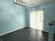 Bright dining room features a modern chandelier and large windows at 892 Millbrook Dr, Avon, IN 46123