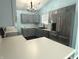 Well-lit kitchen features stainless steel appliances and ample counter space at 892 Millbrook Dr, Avon, IN 46123