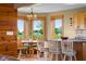 Eat-in kitchen with views of the neighborhood and nearby fields at 8981 N 325 E, Columbus, IN 47203