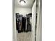 Spacious walk-in closet with plenty of hanging storage at 9133 Thames Dr, Avon, IN 46123