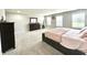 Spacious main bedroom featuring neutral tones and a large window for natural light at 9133 Thames Dr, Avon, IN 46123