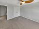 Bedroom with carpet, white trim, and closet at 11753 Pawleys Ct, Indianapolis, IN 46235