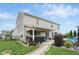 Well-maintained home exterior with a patio, manicured landscaping, and an inviting pool area at 1281 Jesse Ct, Greenwood, IN 46143