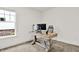 Office with unique trestle desk and lots of natural light at 1364 Chatham Hills Blvd, Westfield, IN 46074