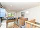 Modern living room with hardwood floors, bright lighting, comfortable seating, and stylish decor at 1513 Alimingo Dr, Indianapolis, IN 46260