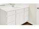 Bathroom offering quartz countertops and storage space at 19450 Northwest Dr, Westfield, IN 46074