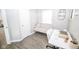 Cozy home office featuring hardwood floors, stylish decor, and a functional workspace at 2235 N Kenwood Ave, Indianapolis, IN 46208