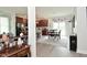 Open-concept kitchen and dining area, featuring modern appliances and lots of light at 2330 Oak Dr, Clayton, IN 46118