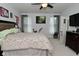 Large main bedroom featuring soft natural light and neutral decor at 2330 Oak Dr, Clayton, IN 46118
