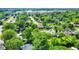 A lovely aerial view of a home located in a charming, tree-lined neighborhood at 2538 Sickle Rd, Indianapolis, IN 46219