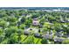 Aerial view of a home nestled in a mature neighborhood close to all amenities at 2538 Sickle Rd, Indianapolis, IN 46219