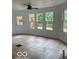 Open living area with herringbone floors and lots of natural light at 2936 Guilford Ave, Indianapolis, IN 46205