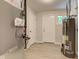 Spacious basement with a newer water heater, furnace and walk out door at 3339 Devereaux Dr, Indianapolis, IN 46228