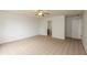 Spacious bedroom features carpet and ensuite bathroom at 3623 Carroll Farms Dr, Indianapolis, IN 46235