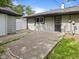 Backyard featuring concrete patio at 3627 N Brentwood Ave, Indianapolis, IN 46235