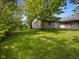 Backyard with grass and a shed at 3627 N Brentwood Ave, Indianapolis, IN 46235