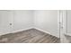 Neutral bedroom featuring modern flooring and a freshly painted clean, neutral color palette at 3716 W 16Th St, Indianapolis, IN 46222