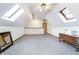 Large bonus room featuring carpet, natural light with access to another room at 4399 Summerhaven Dr, New Palestine, IN 46163