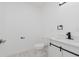 Modern bathroom with sleek fixtures and minimalist design at 4477 Devon Lake Rd, Indianapolis, IN 46226