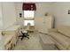 Bright bedroom with a comfortable sitting area and natural light from window at 4528 Hunt Master Ct, Indianapolis, IN 46268