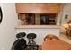 Open floor plan featuring kitchen with barstool seating at 4528 Hunt Master Ct, Indianapolis, IN 46268