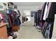 Spacious walk-in closet provides ample storage and organization solutions at 4528 Hunt Master Ct, Indianapolis, IN 46268