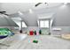 Bonus room area with vaulted ceilings and windows for natural light at 5758 N 900 W, Thorntown, IN 46071